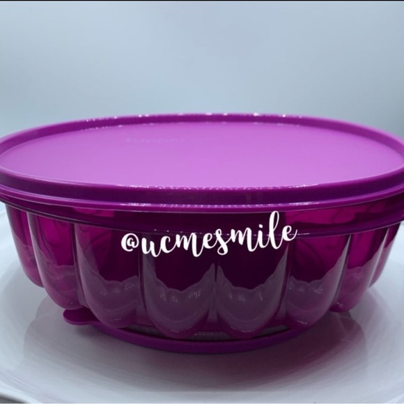 Tupperware Jello Jel-Ring Mold in Berry - Picture 2 of 5